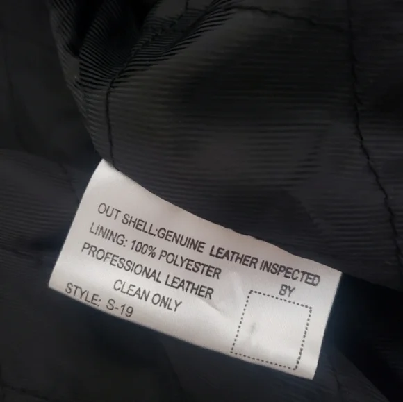 Vintage Niko Genuine Leather Designs Jacket